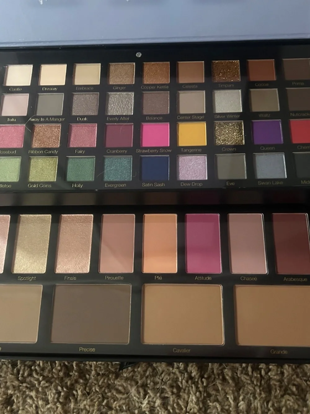 Scott Barnes Swan Lake makeup palette
